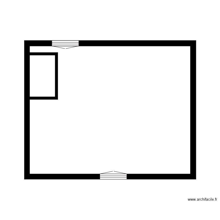 amrein T2. Plan de 4 pièces et 56 m2