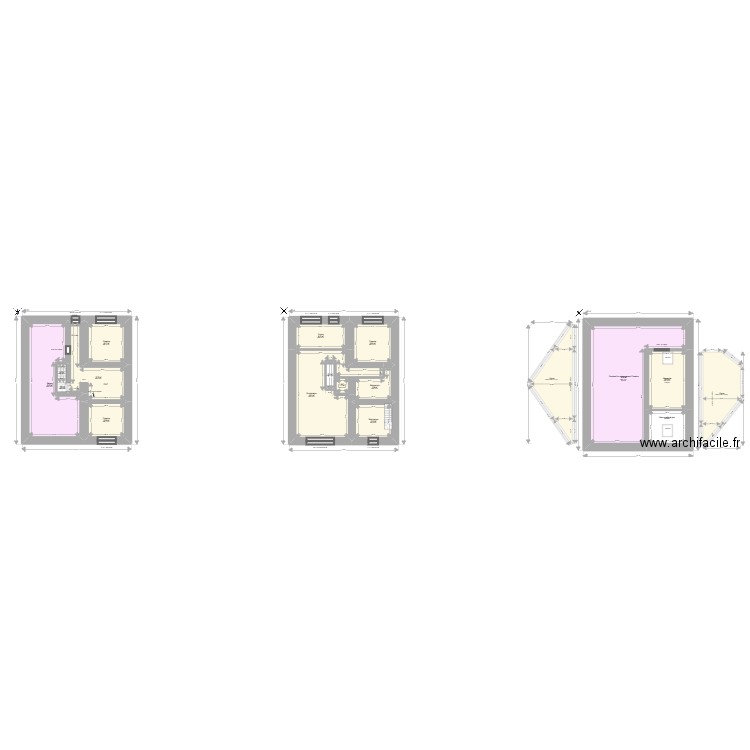 Ml25001876 LETHUILLIER. Plan de 16 pièces et 337 m2