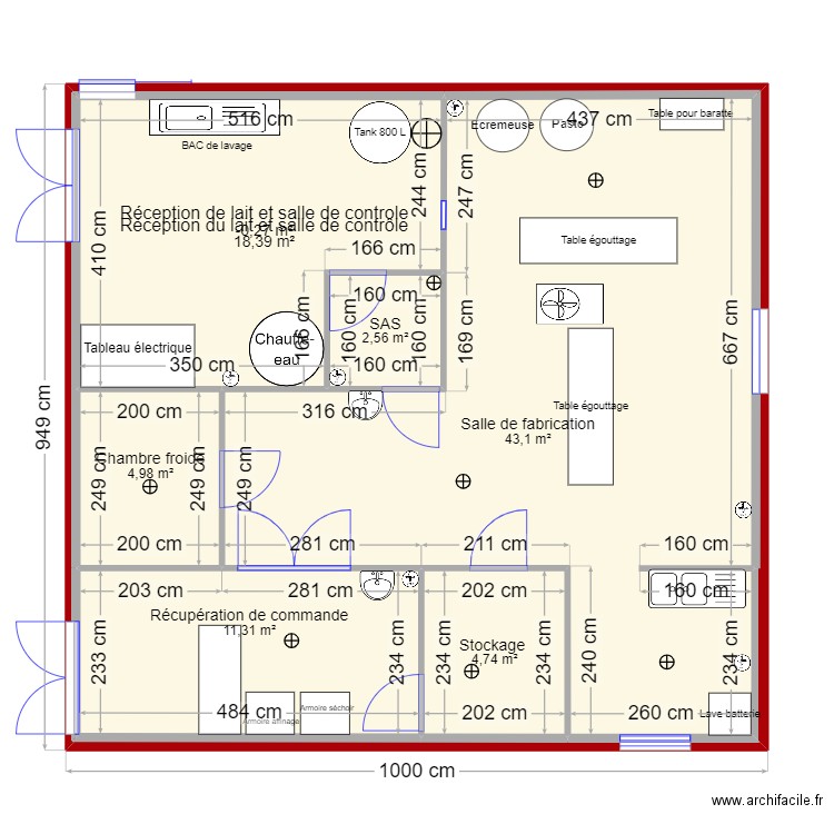 plan transformation. Plan de 7 pièces et 175 m2