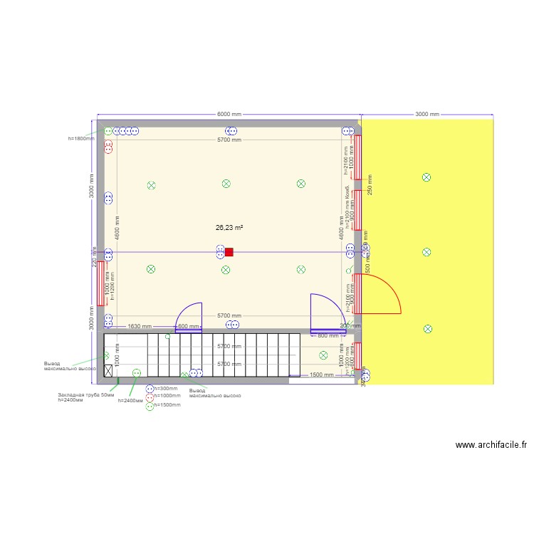 Озерецкое новое эл. Plan de 8 pièces et 100 m2