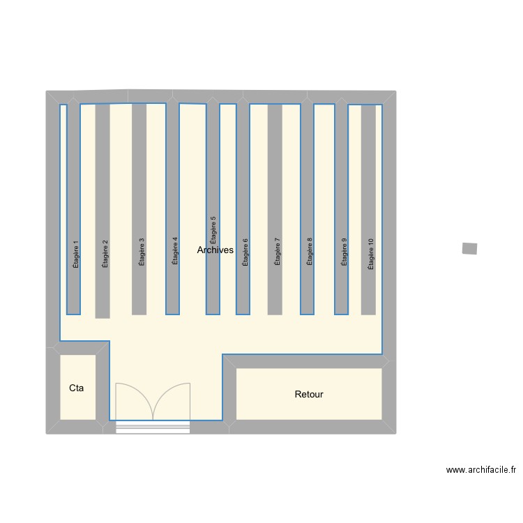 Plan cpam. Plan de 3 pièces et 29 m2