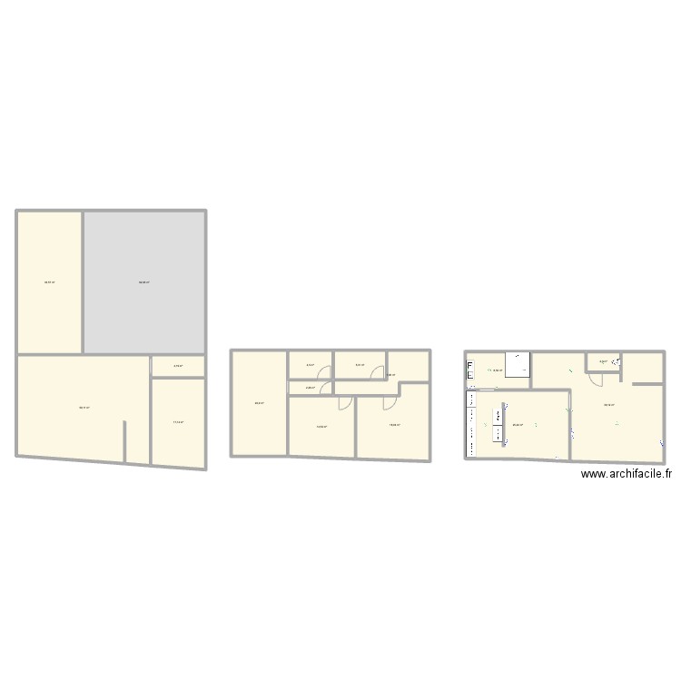 Marcero. Plan de 16 pièces et 317 m2