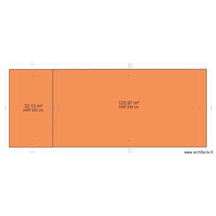 plan de masse PCMI 2. Plan de 2 pièces et 153 m2