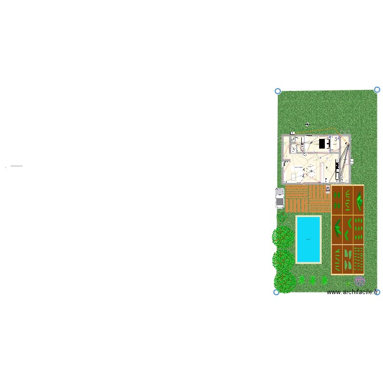 epad zerome. Plan de 6 pièces et 91 m2