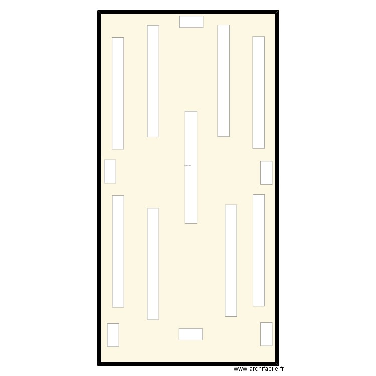 MFF2024. Plan de 1 pièce et 450 m2