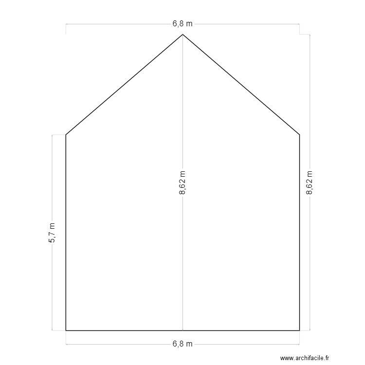 coupe auvers. Plan de 0 pièce et 0 m2