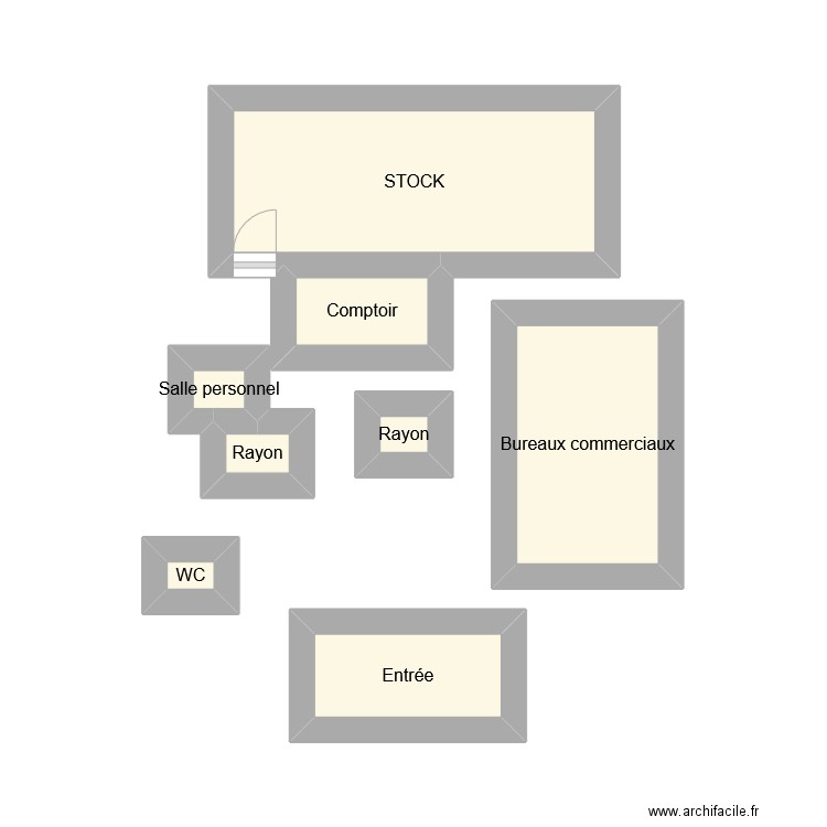 Plan Yess électrique. Plan de 8 pièces et 12 m2