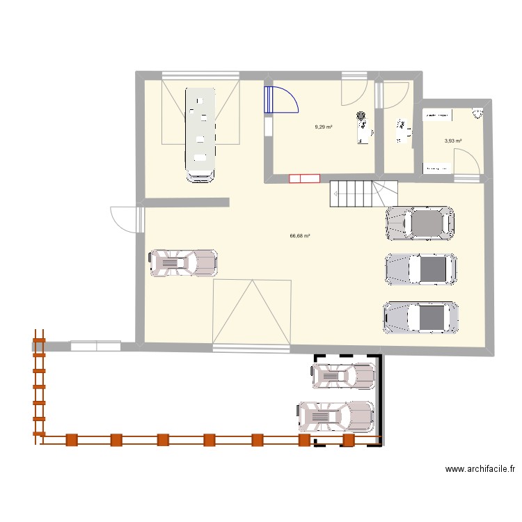 maximev. Plan de 3 pièces et 80 m2