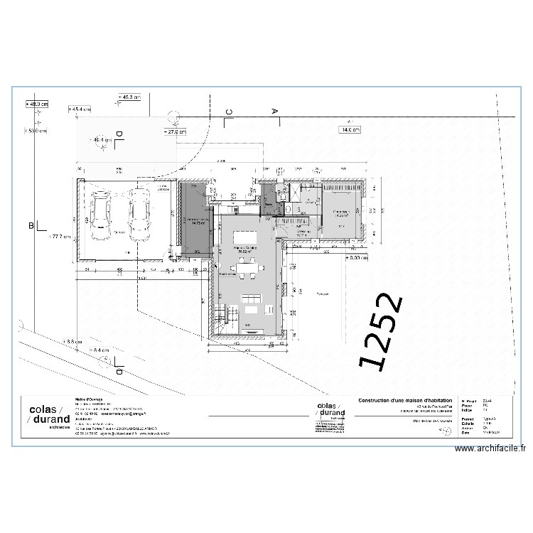 RDC_BERTHELEU. Plan de 0 pièce et 0 m2