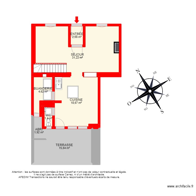 BI 24446 - . Plan de 29 pièces et 145 m2