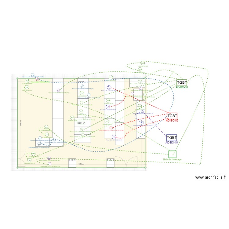 Carso labo 9. Plan de 0 pièce et 0 m2