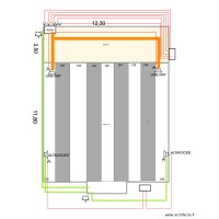 plano RACK Y ALTAVOCES