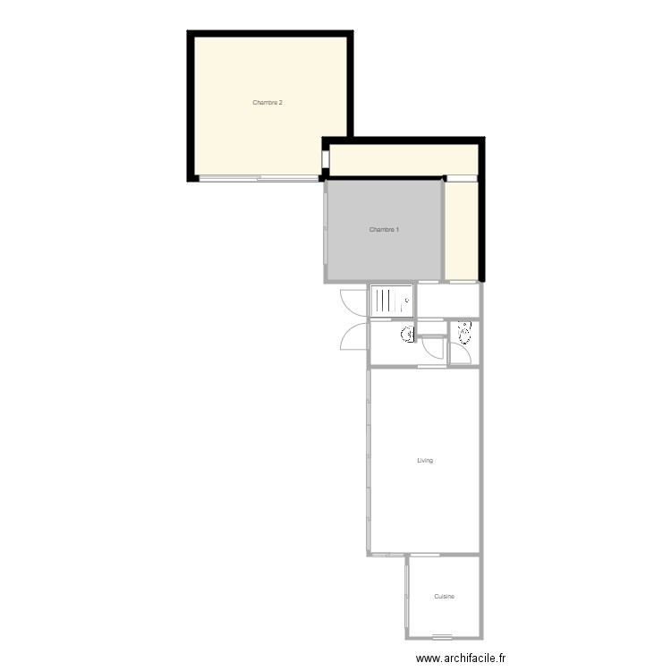 Pool House Extension seule 07 2024 Phase 2. Plan de 11 pièces et 68 m2