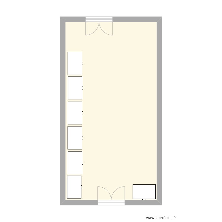 VIGNERONS DE LA COLLINE ETERNELLE 2. Plan de 1 pièce et 44 m2