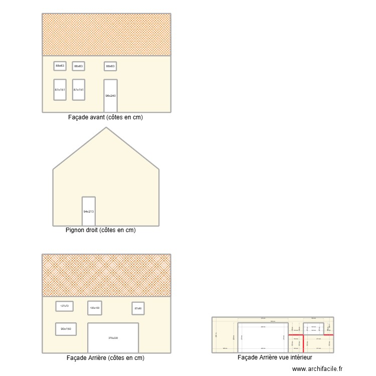 Chassis. Plan de 22 pièces et 211 m2