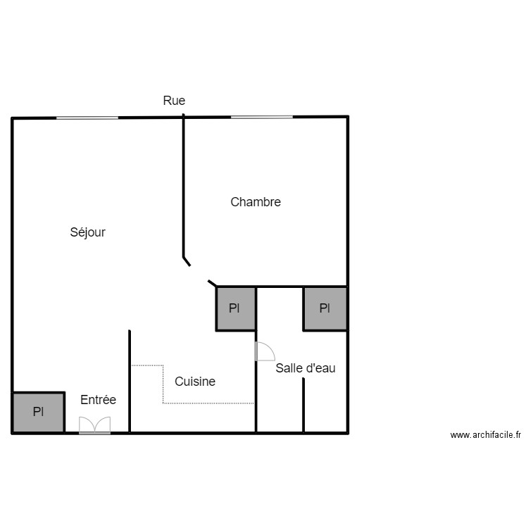 Giraud.. Plan de 5 pièces et 692 m2