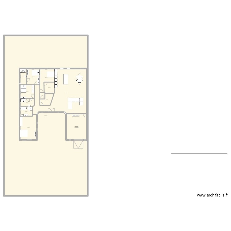 maison udfvfng. Plan de 13 pièces et 1094 m2