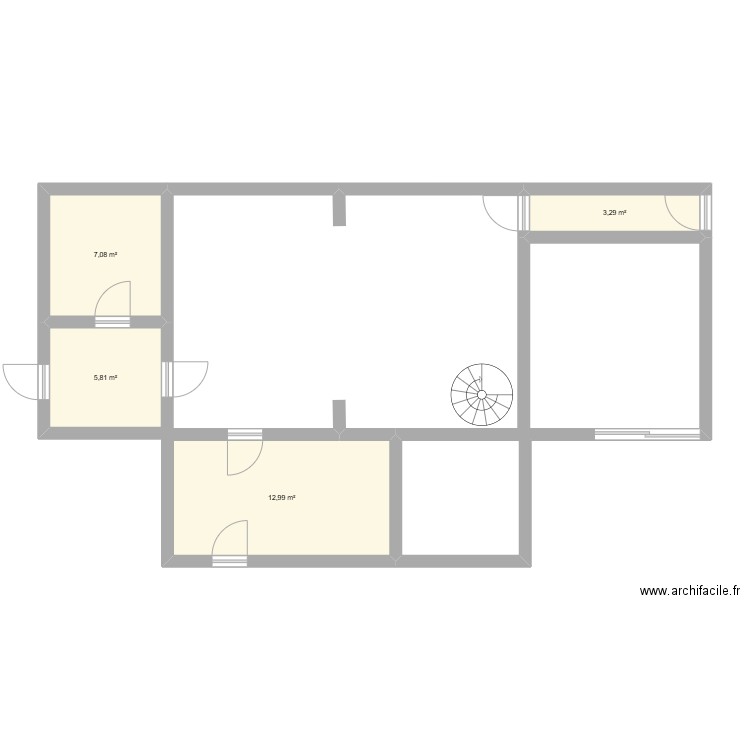 maison bichancourt. Plan de 6 pièces et 103 m2