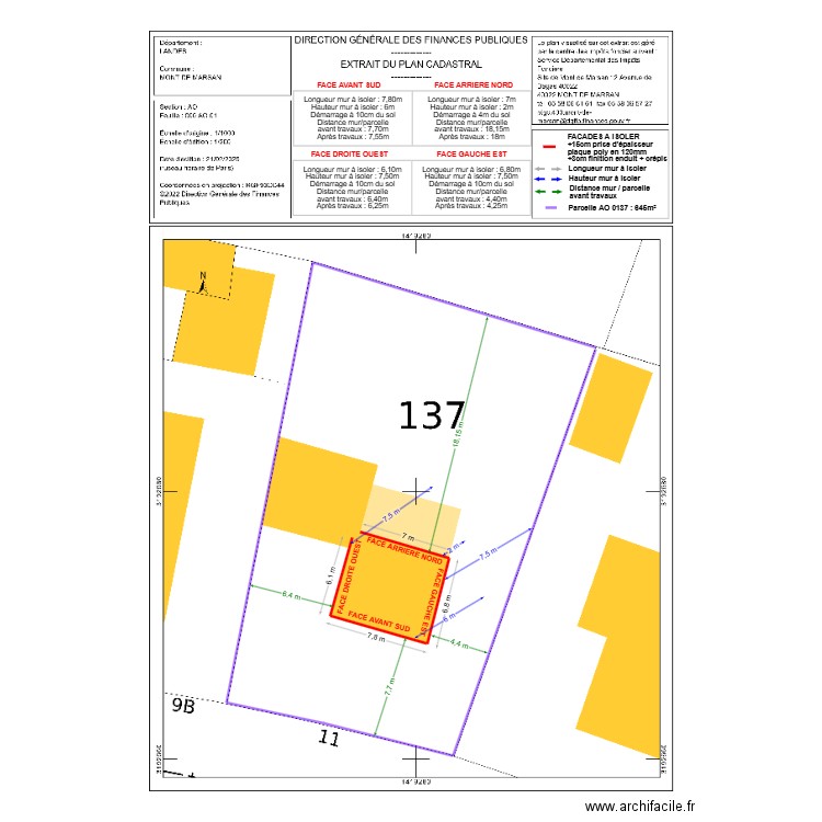 DP02 TECHER. Plan de 0 pièce et 0 m2