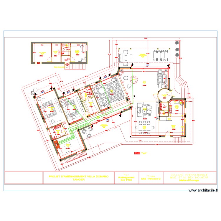 villa donabo intrusion. Plan de 0 pièce et 0 m2