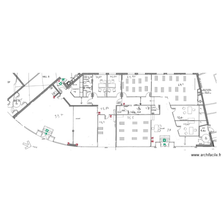 Plan ERP 2. Plan de 0 pièce et 0 m2