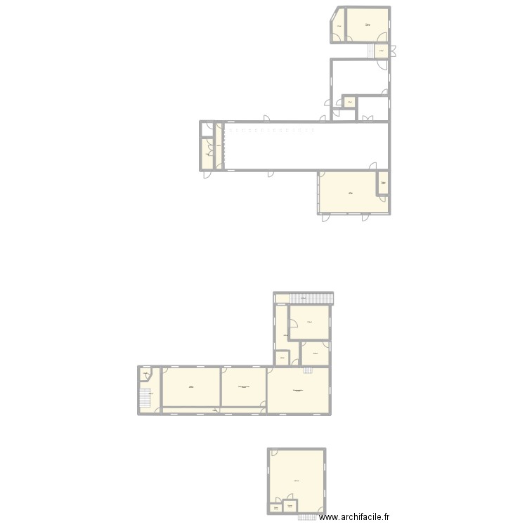 Noetika. Plan de 22 pièces et 437 m2