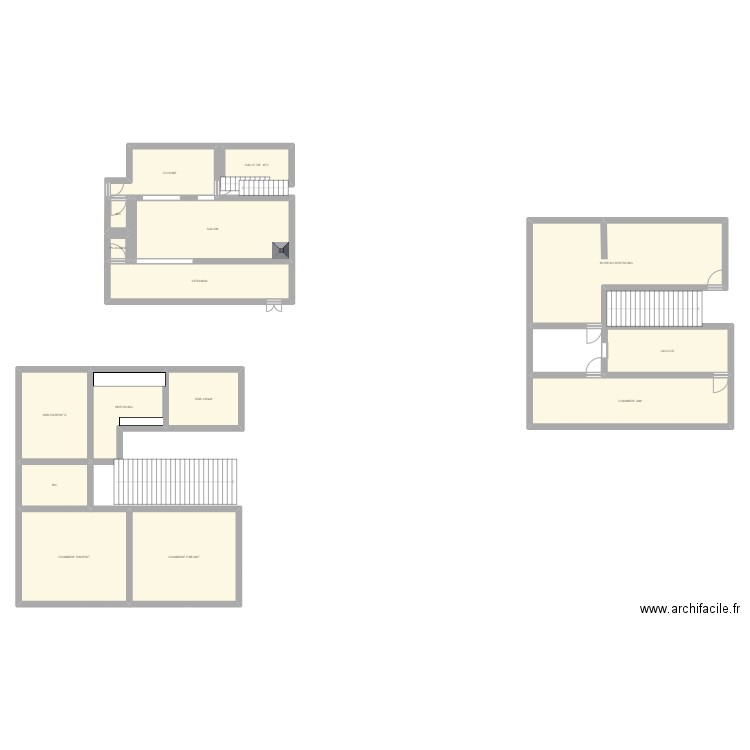 PALOMA. Plan de 15 pièces et 246 m2