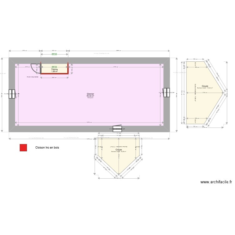 ML24015345 BONARDET. Plan de 30 pièces et 541 m2