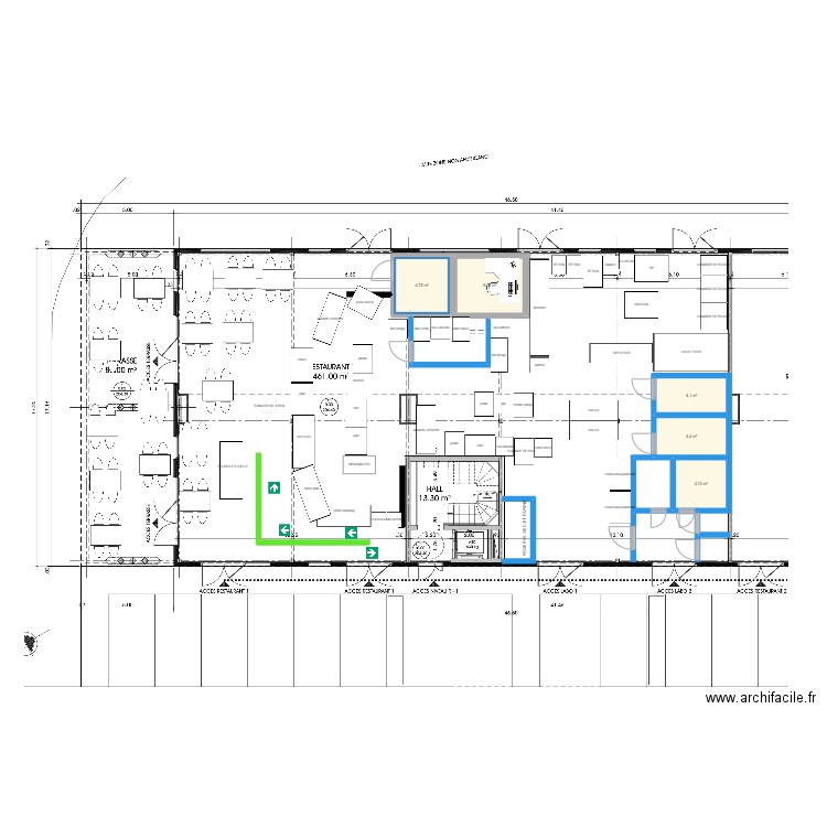 gougeonv6. Plan de 5 pièces et 23 m2