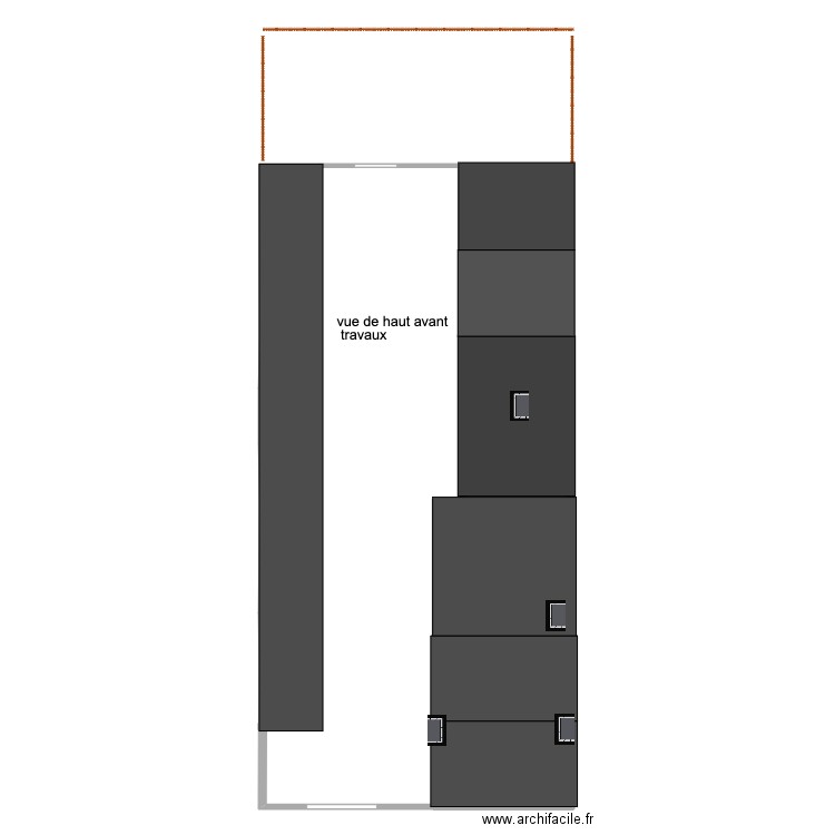 Vendin le veil 03. Plan de 6 pièces et 125 m2