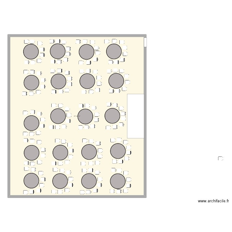 TERRENA . Plan de 1 pièce et 272 m2