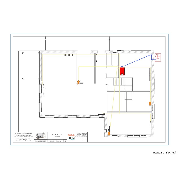 JENET BEAUNE - RdC. Plan de 0 pièce et 0 m2