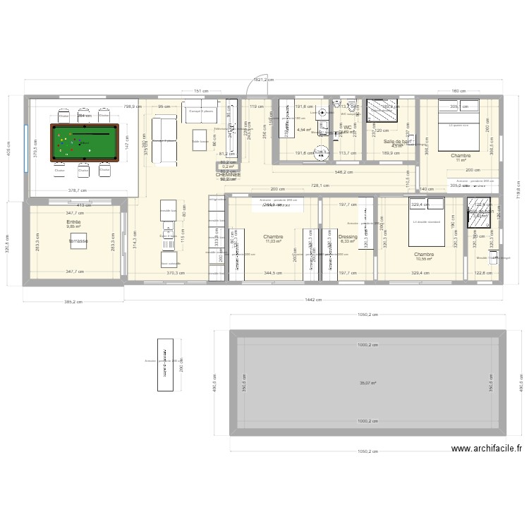 maison 10/02/2024 2. Plan de 12 pièces et 152 m2