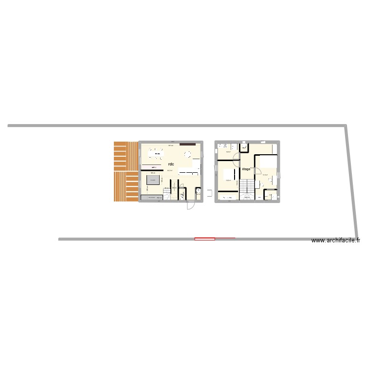 istres 95m2. Plan de 9 pièces et 103 m2