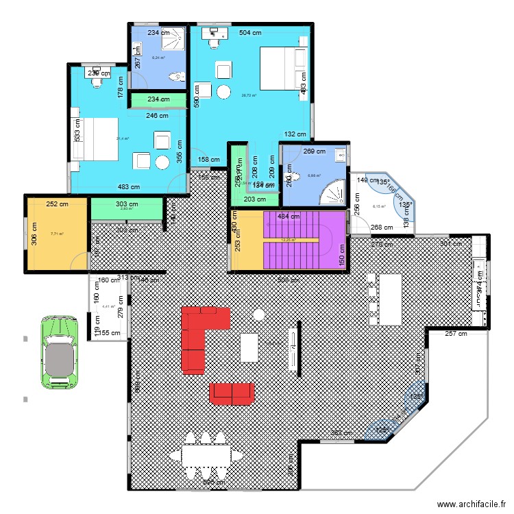 A Y O K O 3. Plan de 12 pièces et 229 m2