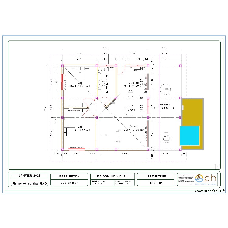 MIRI 2025. Plan de 1 pièce et 149 m2