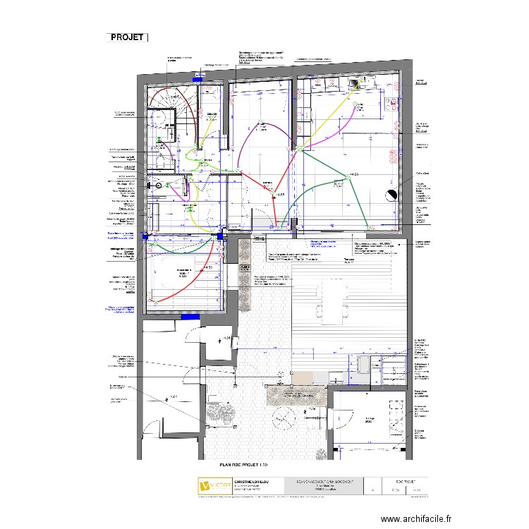 LORILLOU RDC 190225. Plan de 0 pièce et 0 m2