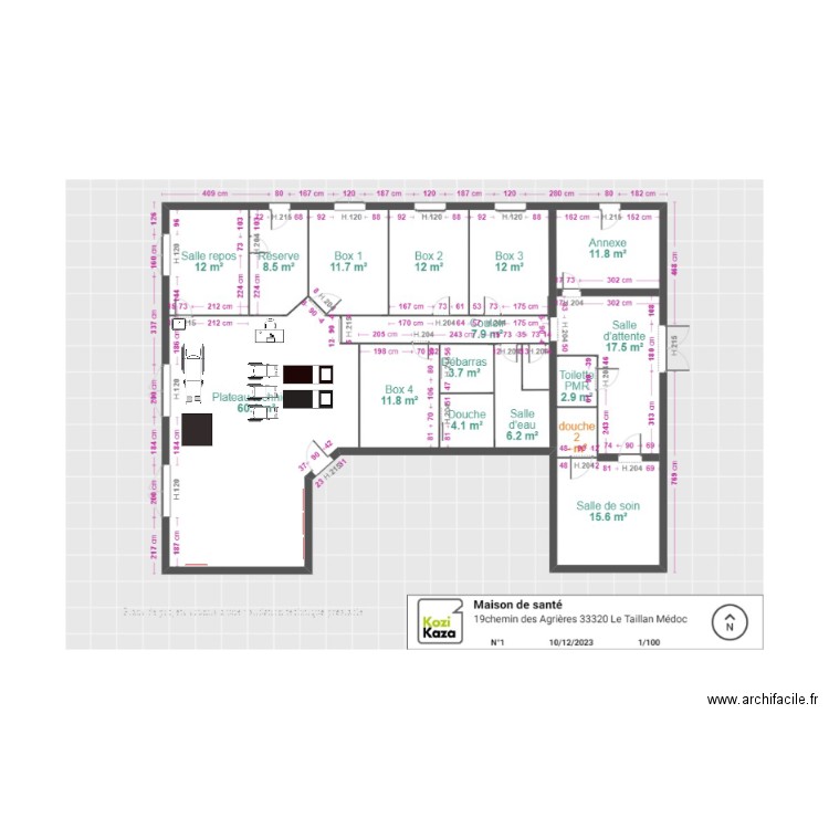 INTERIEUR 1.1. Plan de 0 pièce et 0 m2