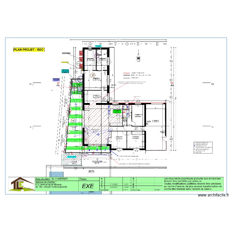 PLAN ELECTRIQUE CHARRIER. Plan de 0 pièce et 0 m2