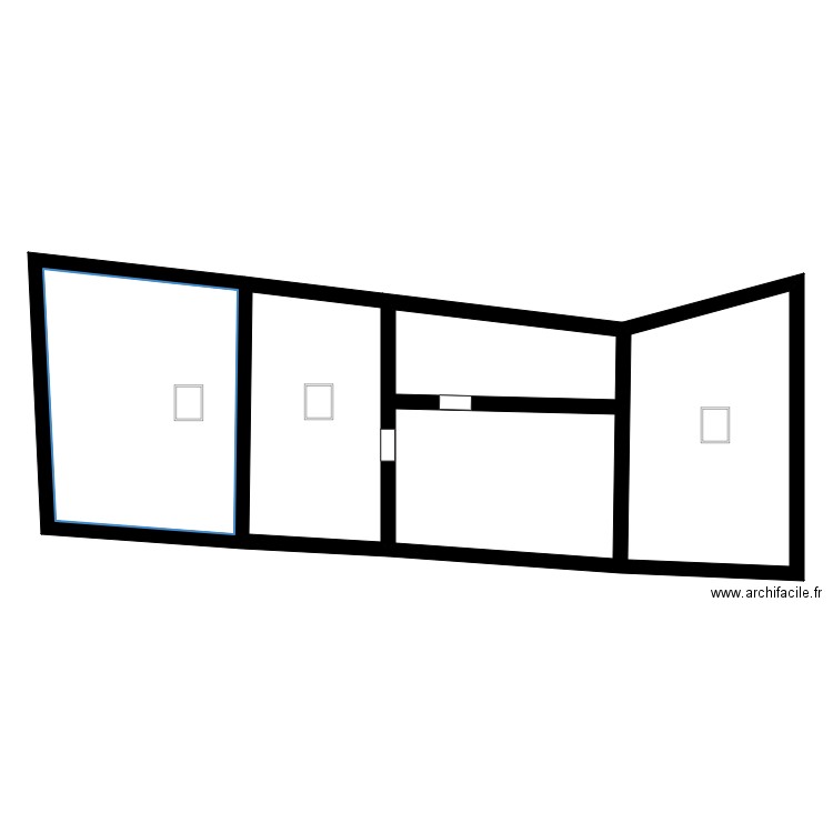 Sci grimonbois. Plan de 7 pièces et 263 m2