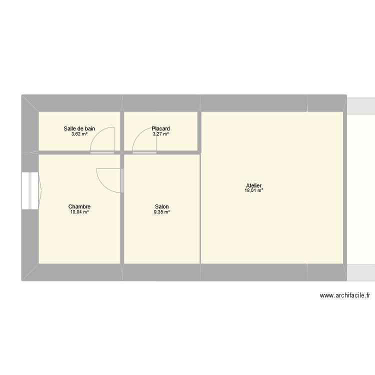 lequime2. Plan de 11 pièces et 89 m2