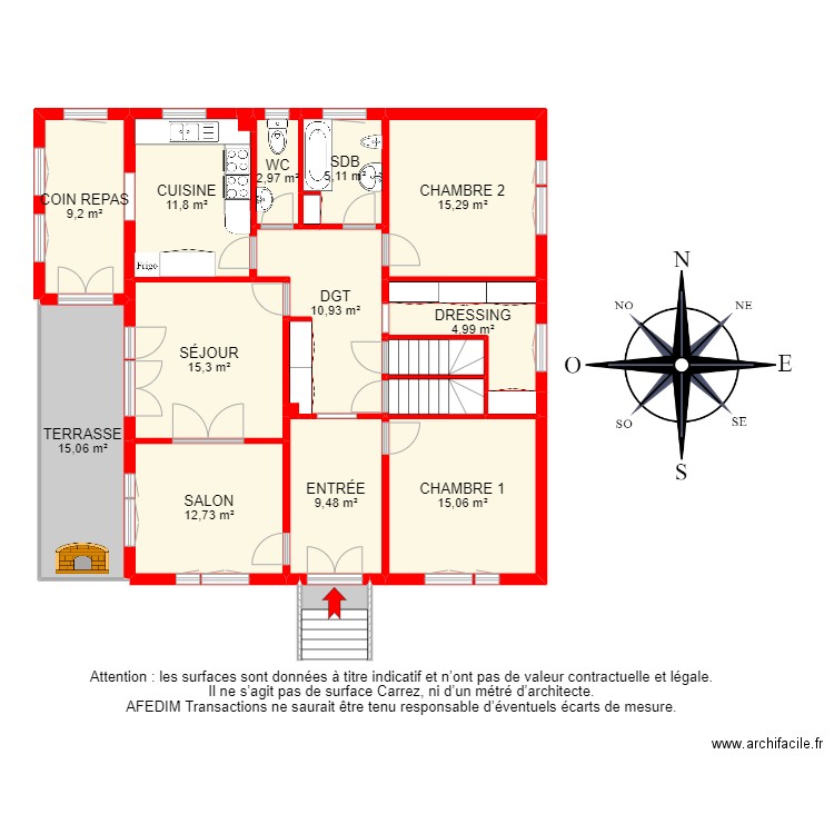 BI20186 -. Plan de 38 pièces et 413 m2