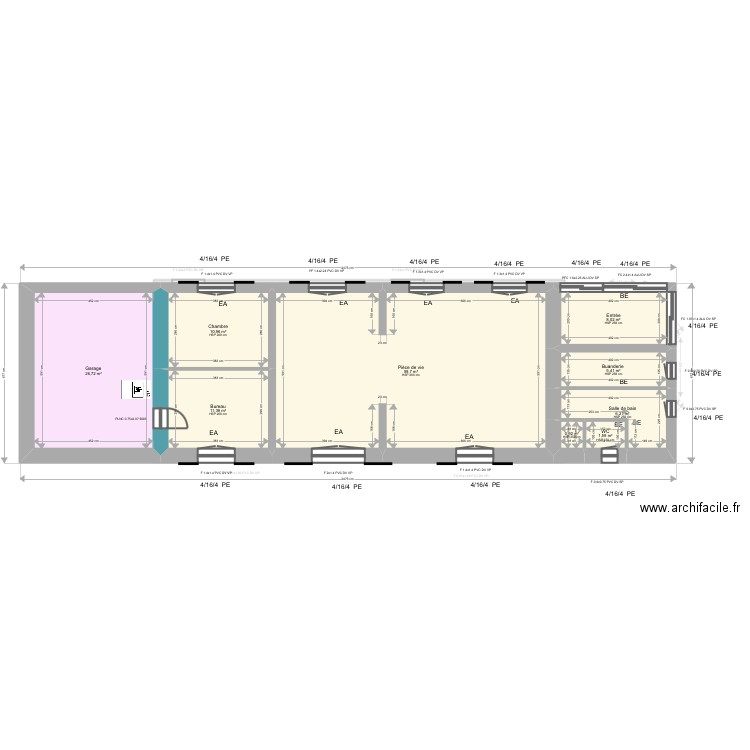 ML25001587. Plan de 11 pièces et 306 m2