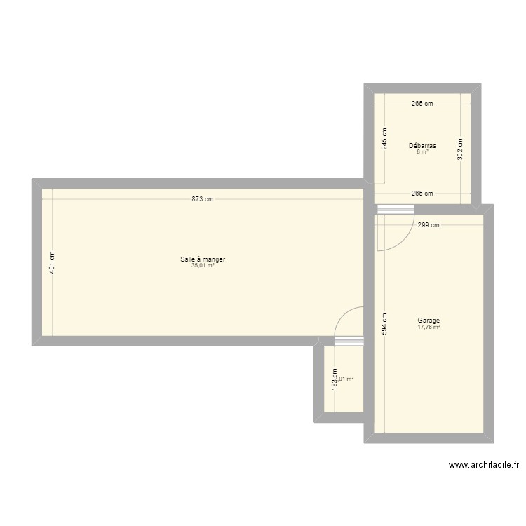 Ottignies 2. Plan de 4 pièces et 63 m2