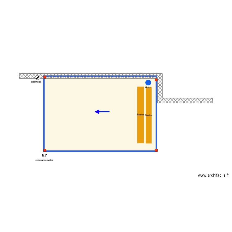 Millner lagos v2. Plan de 1 pièce et 22 m2