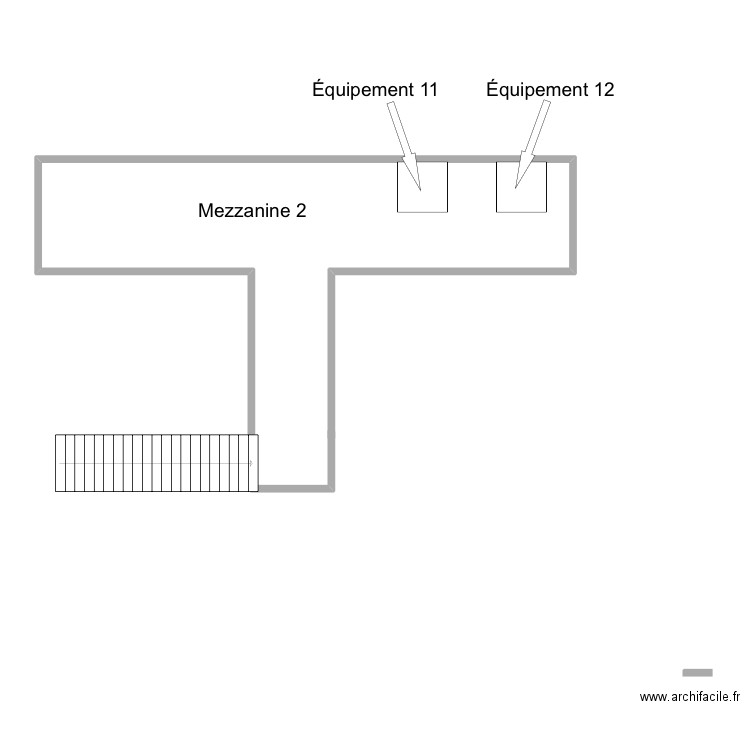 Zone 15. / mezzanine 2. Plan de 0 pièce et 0 m2