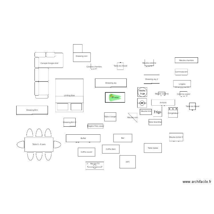 NewHouse meubles. Plan de 0 pièce et 0 m2