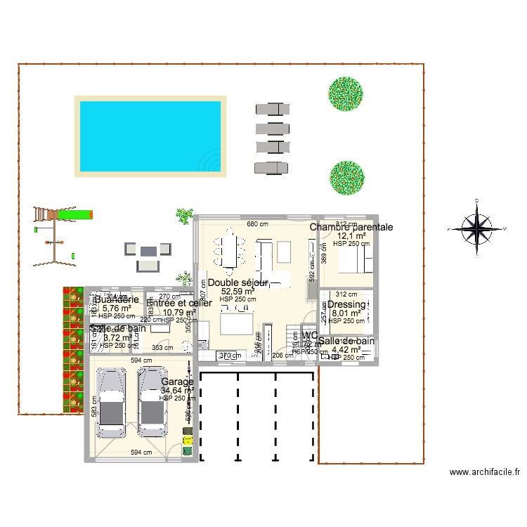 MyBeautifulHouse. Plan de 17 pièces et 327 m2