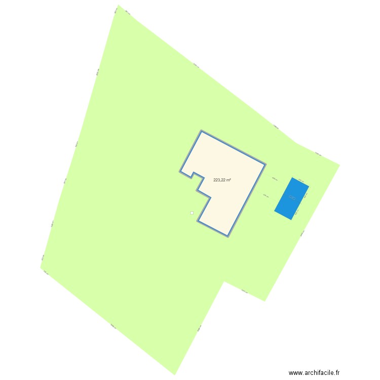 DP3 PLAN DE PISCINE JETTINGEN. Plan de 1 pièce et 223 m2