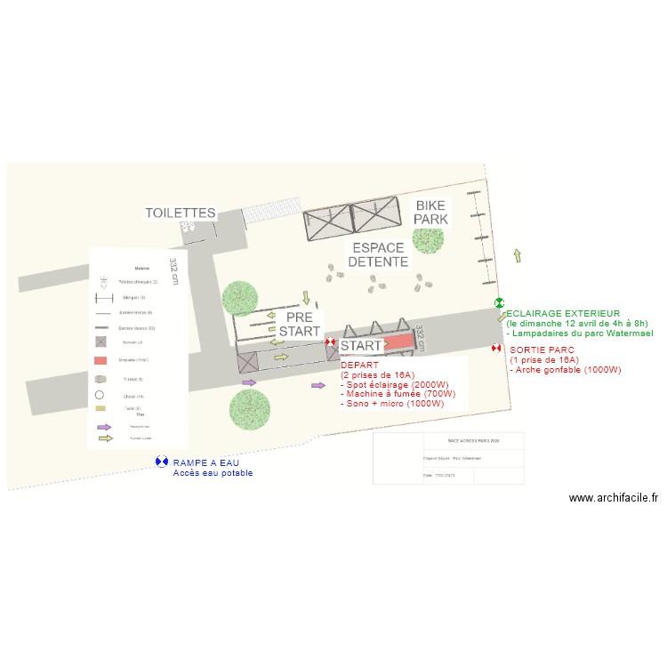 RAP25 - PARC WATERMAEL - PLAN RESSOURCES . Plan de 0 pièce et 0 m2